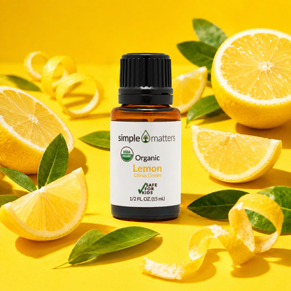 Lemon Organic Essential Oil - 15 mL