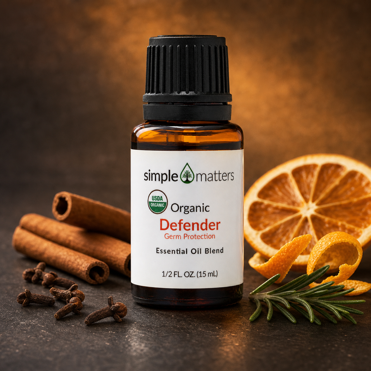 Defender Organic Essential Oil Blend - 15 mL
