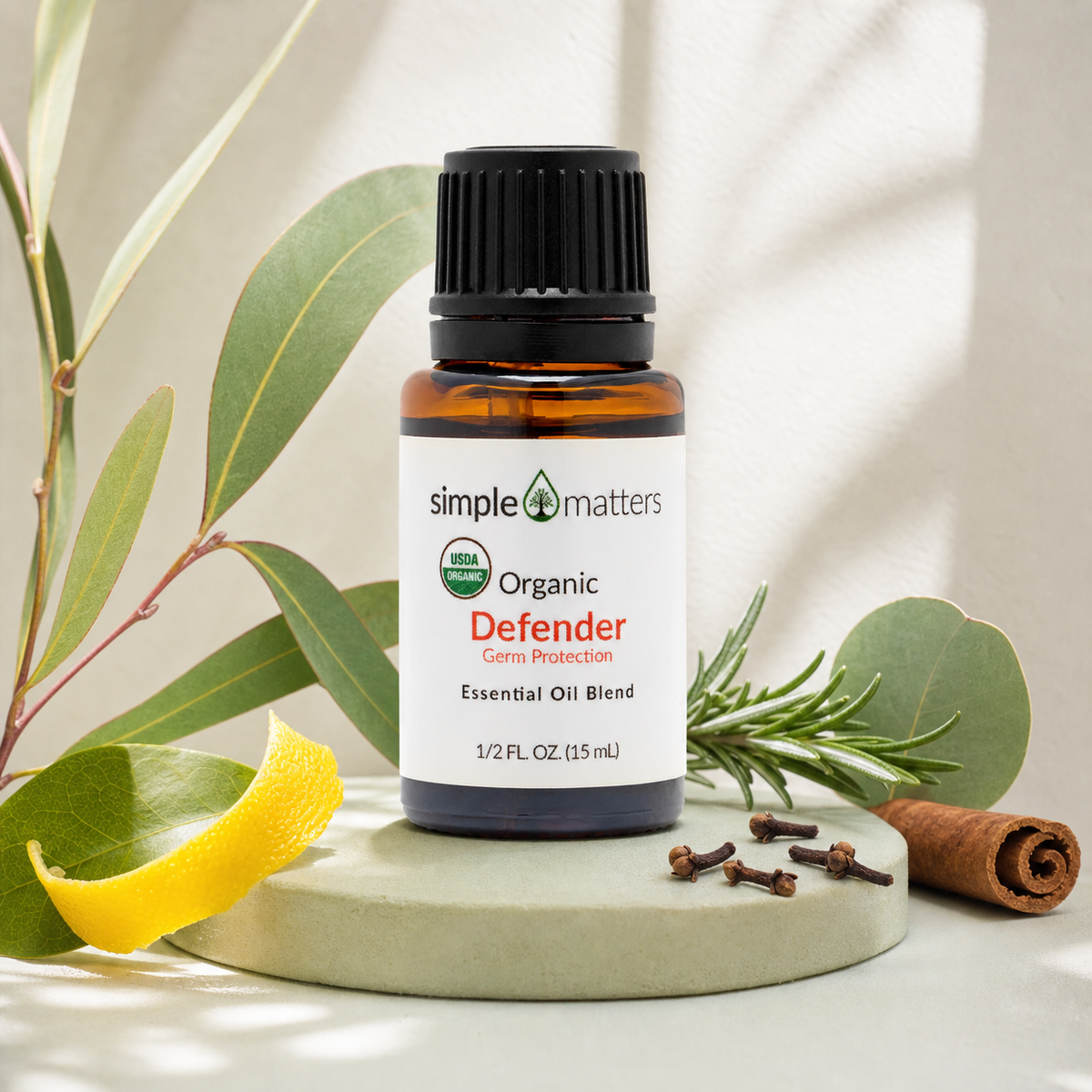 Defender Organic Essential Oil Blend - 15 mL