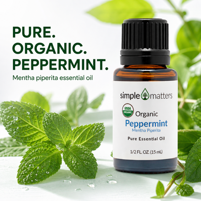 Peppermint Organic Essential Oil - 15 mL