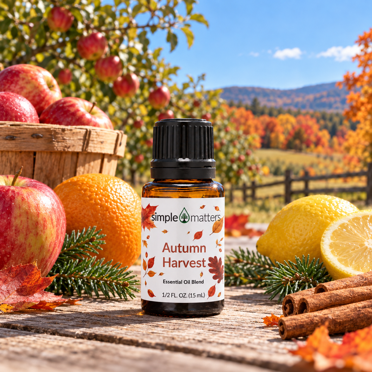 Autumn Harvest Essential Oil Blend - 15 mL