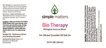 Bio Therapy Pre-Diluted Roll-On - 2 Fl. Oz