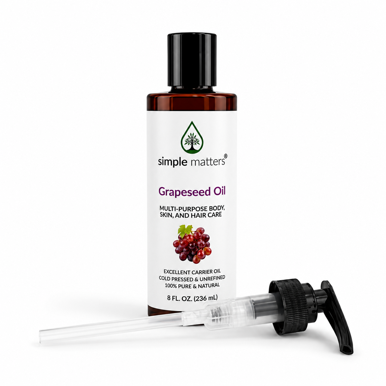 Grapeseed Carrier Oil - 8 Oz.