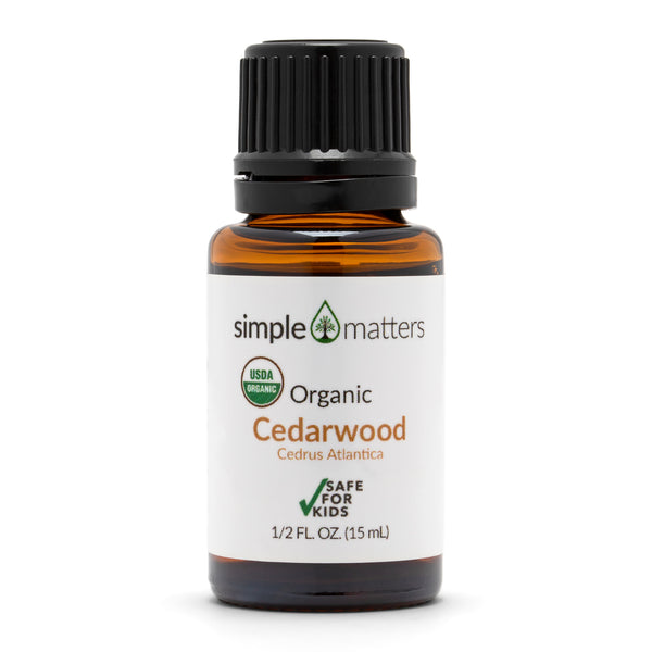 Cedarwood (Atlas) Organic Essential Oil - 15 mL