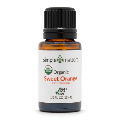 Orange (Sweet) Organic Essential Oil - 15 mL
