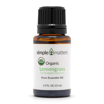 Lemongrass Organic Essential Oil - 15 mL