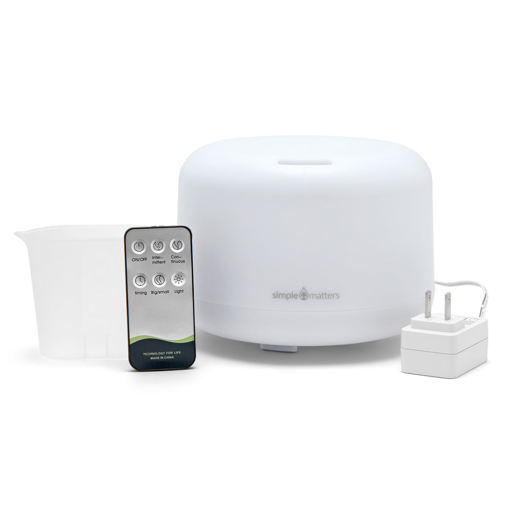 Diffuser - *NEW* Multi-Color LED, XL 500 mL Capacity, Remote, and Auto Shut-Off