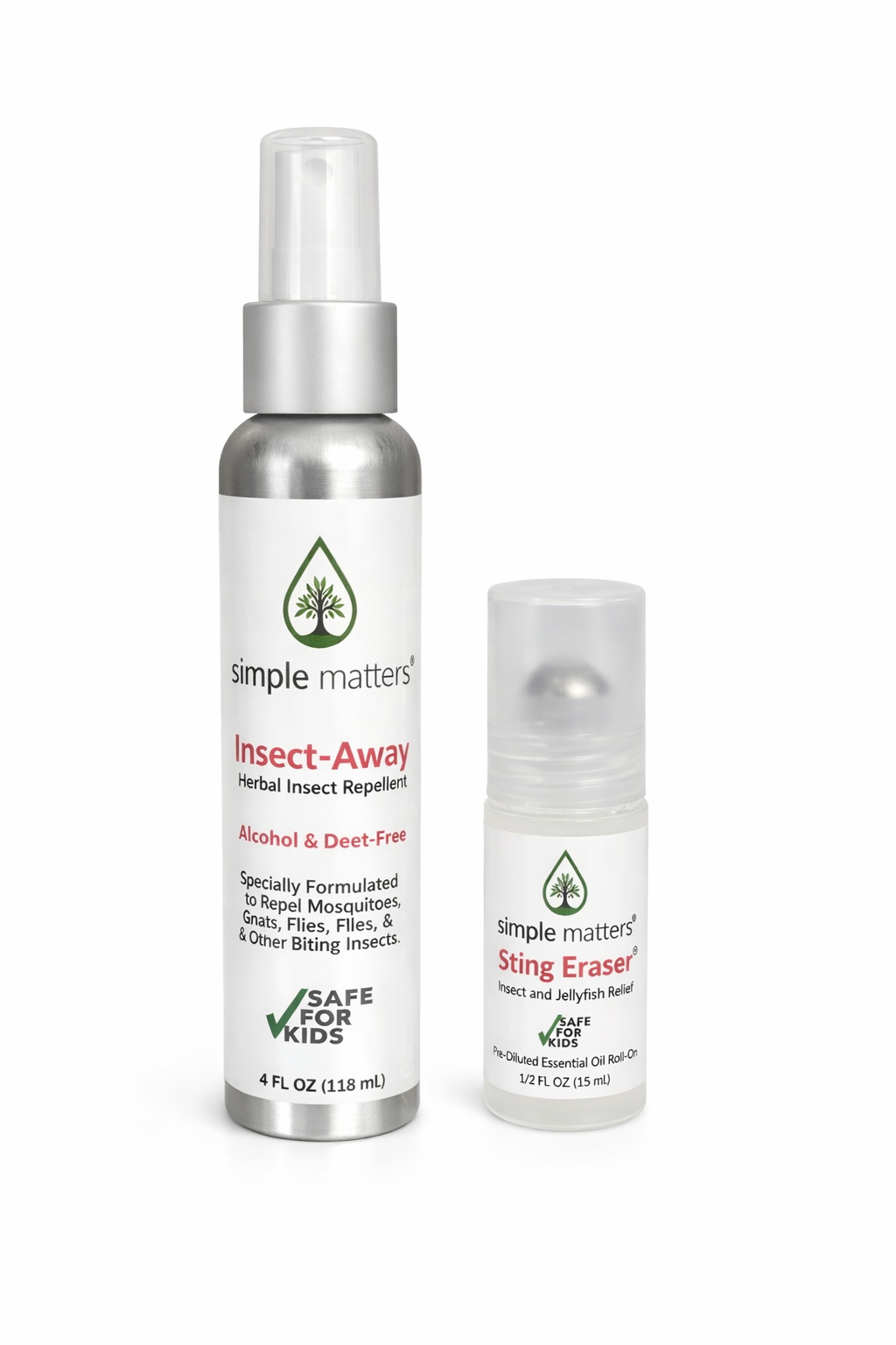 Insect Away and Sting Eraser Roll-On Set