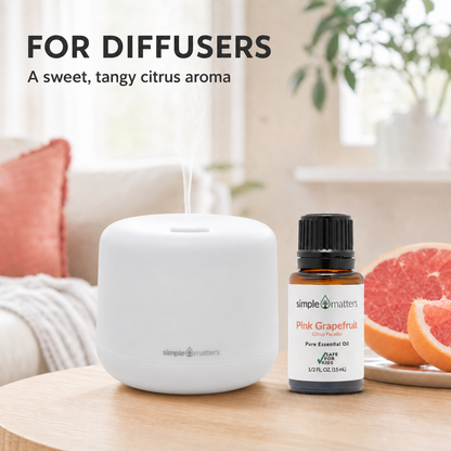 Grapefruit (Pink) Essential Oil - 15 mL