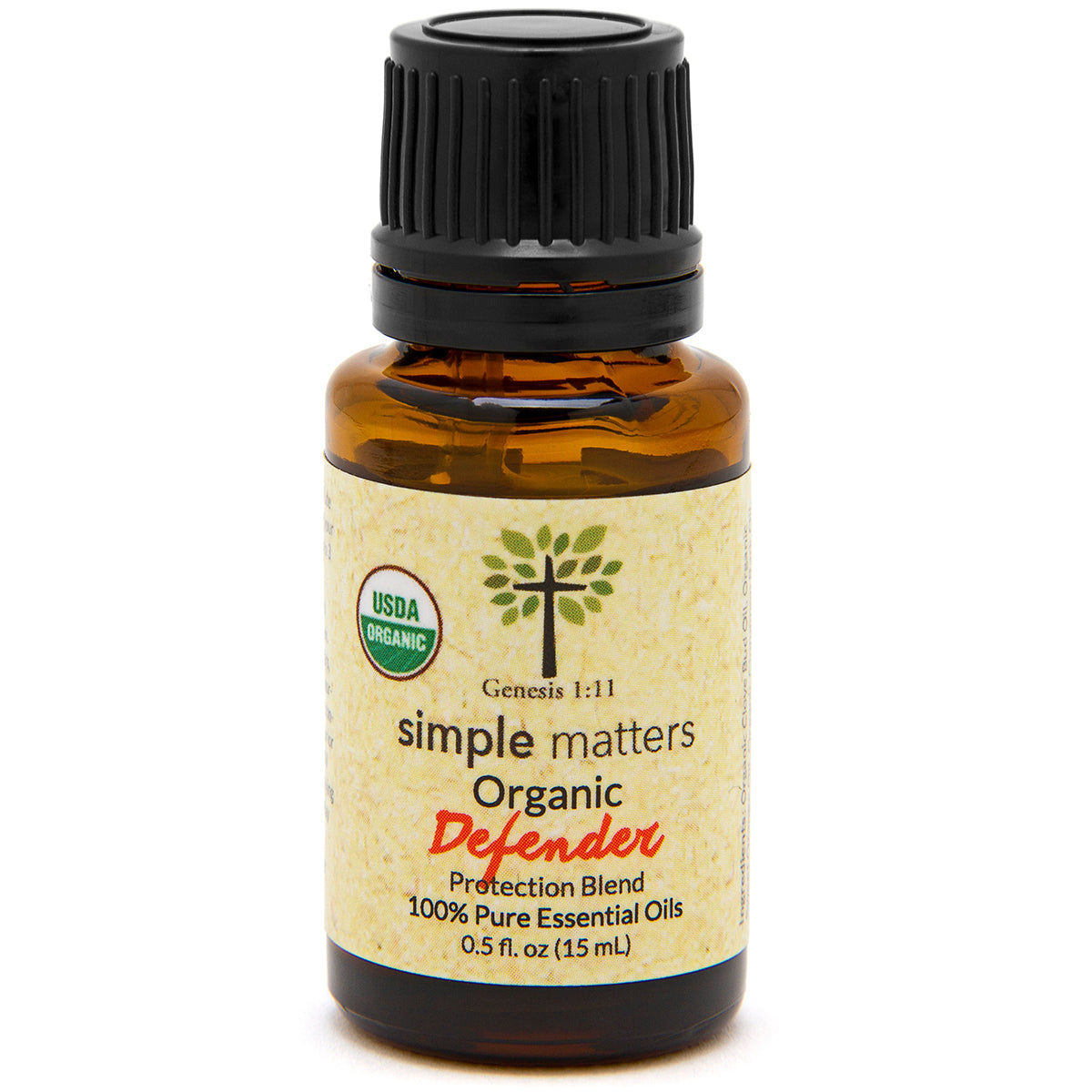 Defender Organic Essential Oil Blend - 15 mL