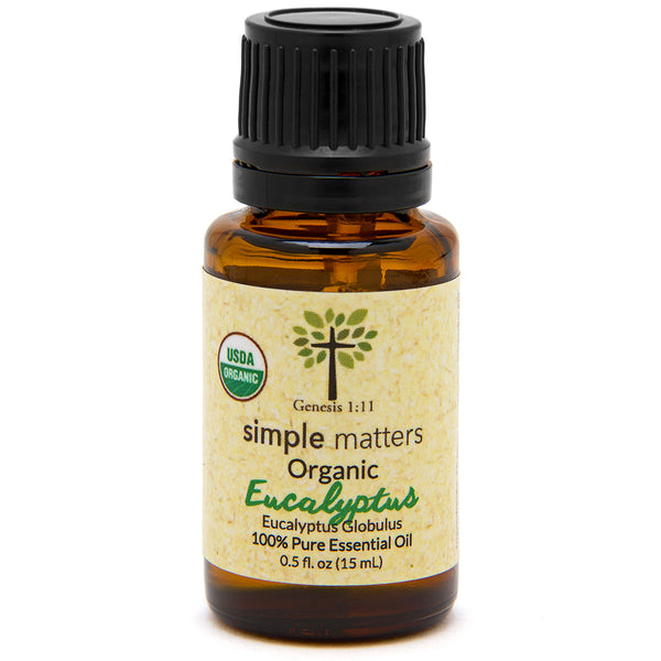 Eucalyptus Globulus Organic Essential Oil - 15 mL